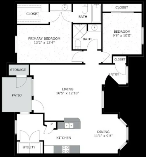 Solara Apartment San Antonio FloorPlan 6