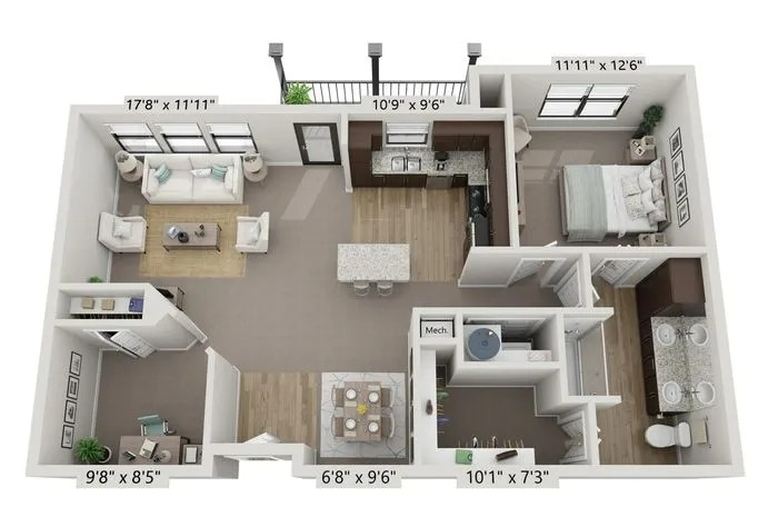 Solea Alamo Ranch 55+ Active Adult San Antonio FloorPlan 4