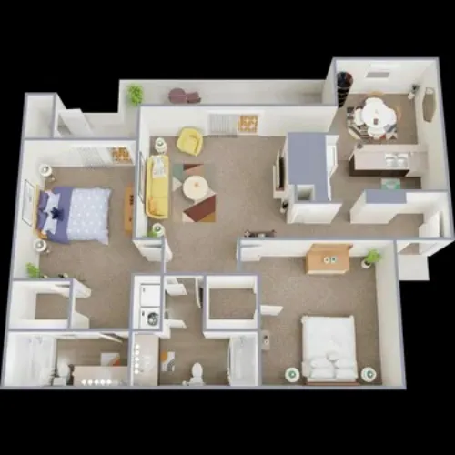 Songbird Apartments San Antonio FloorPlan 10