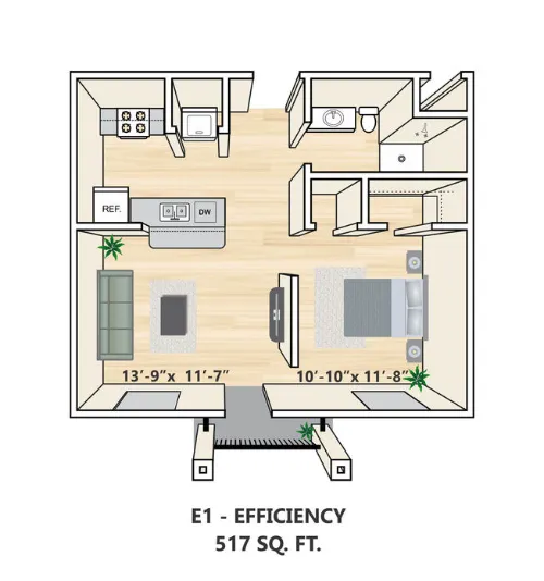 Southton Apartments floor plan 2