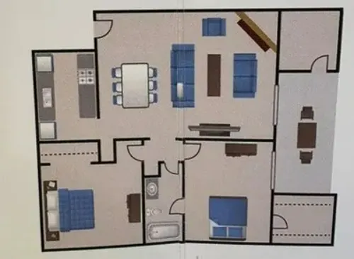 Stratton Park Apartments San Antonio FloorPlan 8