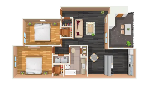 Summit of Thousand Oaks San Antonio Floorplan 5
