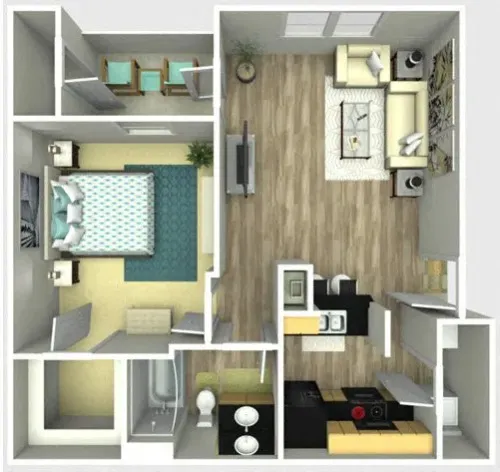 Sunrise Canyon San Antonio floor plan 1