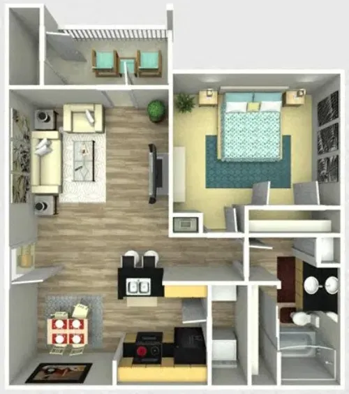 Sunrise Canyon San Antonio floor plan 2
