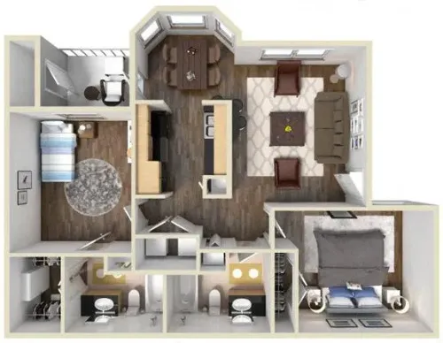 Sunrise Canyon San Antonio floor plan 3