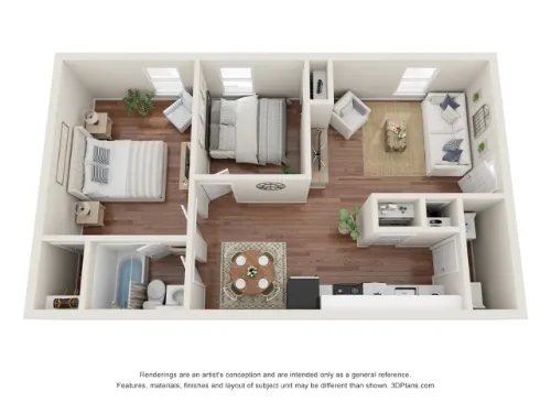 Swaying Oaks San Antonio Floorplan 1