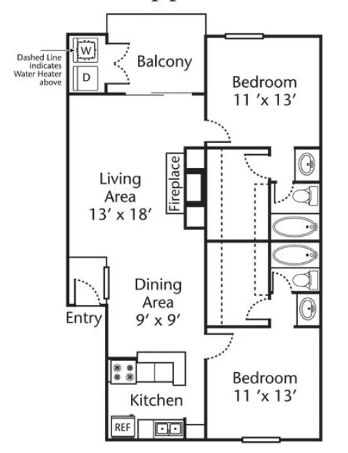 The Abbey At Copper Creek San Antonio FloorPlan 7