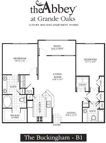 The Abbey At Grande Oaks San Antonio Floorplan 4