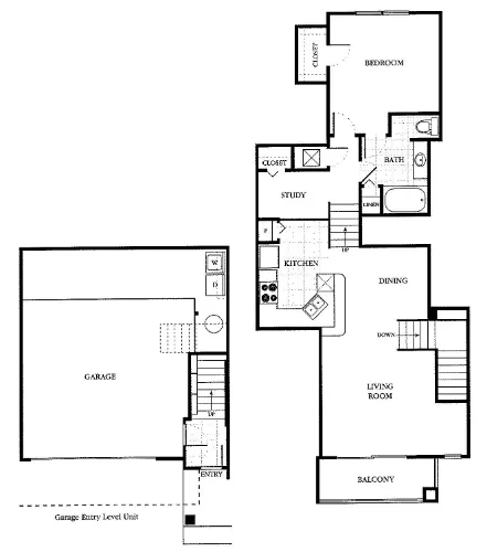 The Abbey at Stone Oak San Antonio Floorplan 3