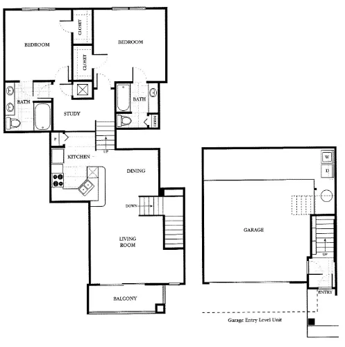 The Abbey at Stone Oak San Antonio Floorplan 6
