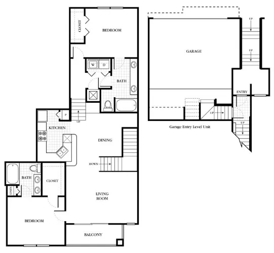 The Abbey at Stone Oak San Antonio Floorplan 7