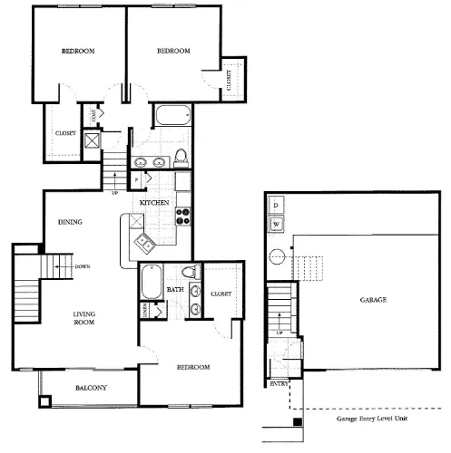 The Abbey at Stone Oak San Antonio Floorplan 9