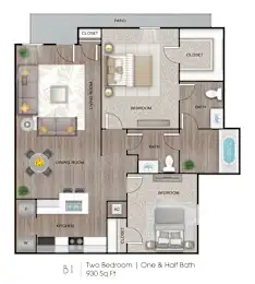 The Allure San Antonio Floorplan 3