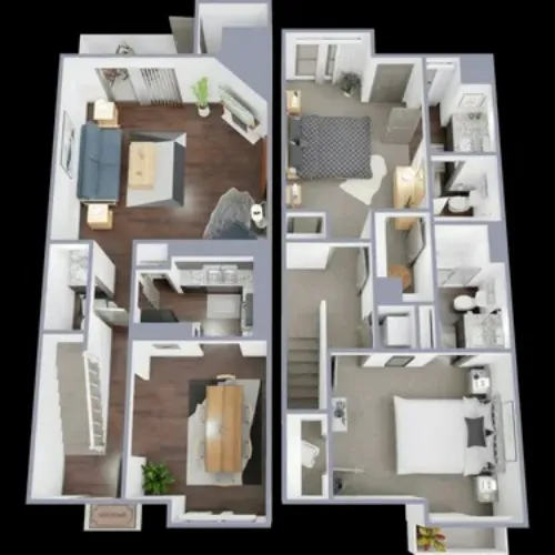 The Alto San Antonio FloorPlan 6