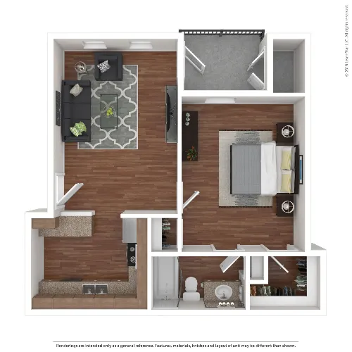 The Anderson at Brooks San Antonio FloorPlan 2