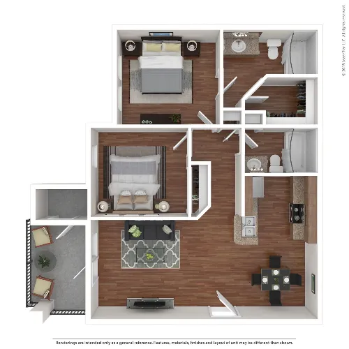 The Anderson at Brooks San Antonio FloorPlan 6