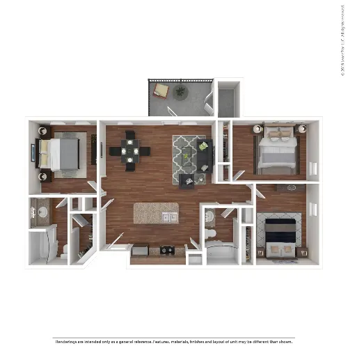 The Anderson at Brooks San Antonio FloorPlan 7