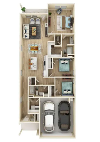 The Arbor at Riverstone San Antonio Floorplan 1