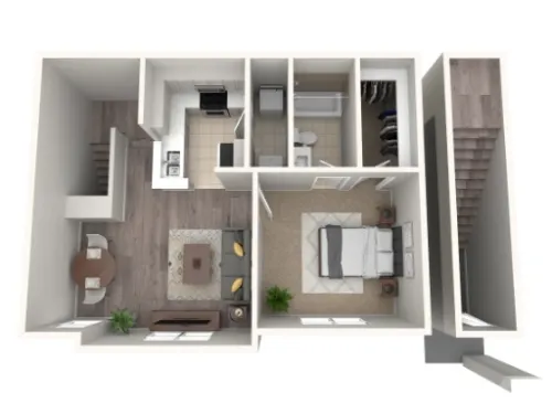 The Atlantic Stone Oak floor plan 1