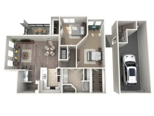 The Atlantic Stone Oak floor plan 8