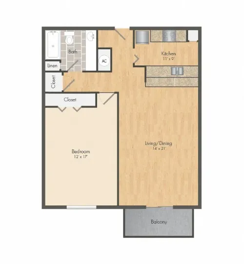 The Beverly floor plan 2