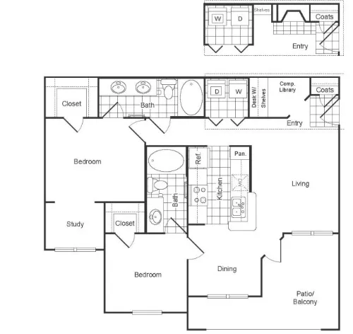 The Boulevard at Sonterra floor plan 10