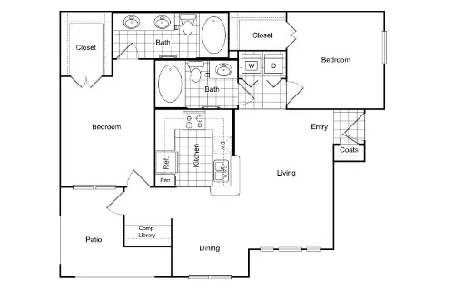 The Boulevard at Sonterra floor plan 11