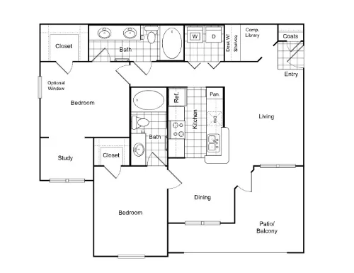 The Boulevard at Sonterra floor plan 19