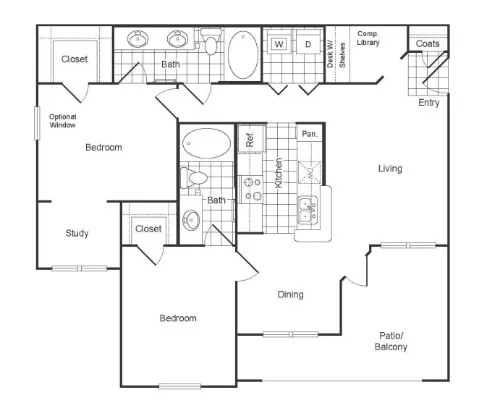 The Boulevard at Sonterra floor plan 20