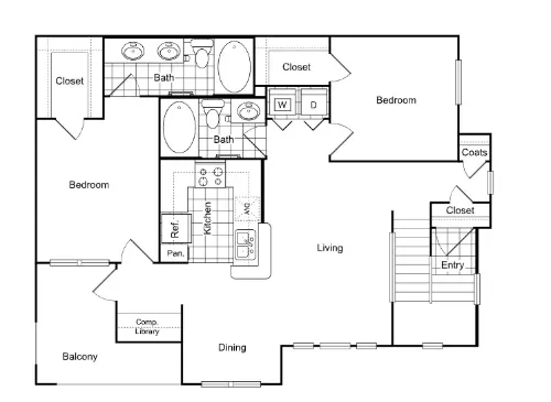 The Boulevard at Sonterra floor plan 23
