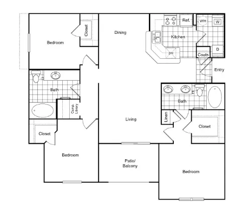 The Boulevard at Sonterra floor plan 25