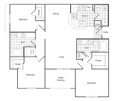 The Boulevard at Sonterra floor plan 26