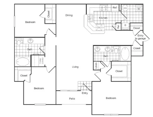 The Boulevard at Sonterra floor plan 28