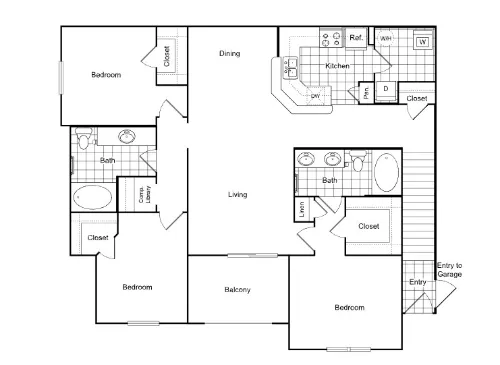The Boulevard at Sonterra floor plan 29