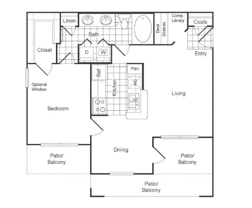 The Boulevard at Sonterra floor plan 4