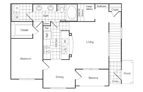 The Boulevard at Sonterra floor plan 8