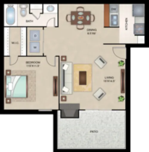 The Enclave Lubbock FloorPlan 2