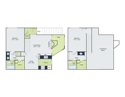 The Henry B San Antonio Floorplan 8