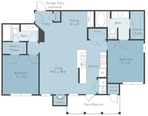 The Highline San Antonio FloorPlan 11