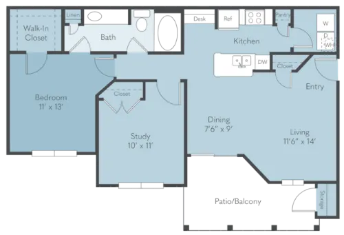 The Highline San Antonio FloorPlan 7
