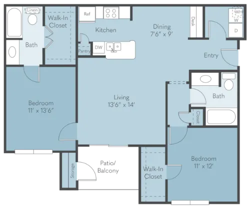 The Highline San Antonio FloorPlan 8