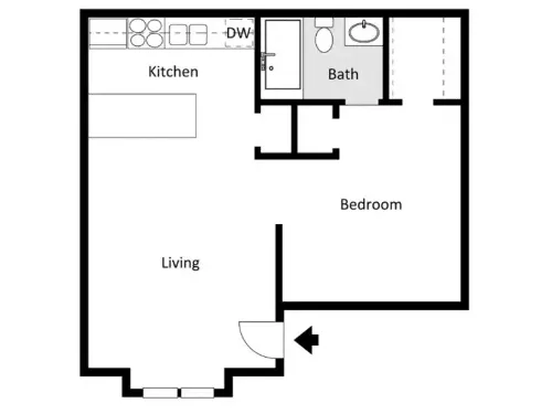 The Hills on Huebner San Antonio Floorplan 1