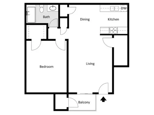 The Hills on Huebner San Antonio Floorplan 2