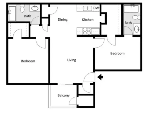 The Hills on Huebner San Antonio Floorplan 3