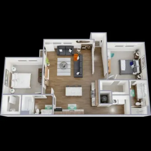 The Hudson at Orchard Park Lubbock FloorPlan 5