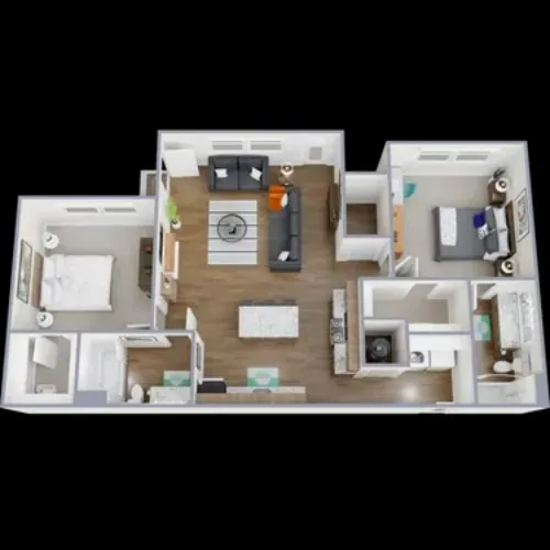The Hudson at Orchard Park Lubbock FloorPlan 6