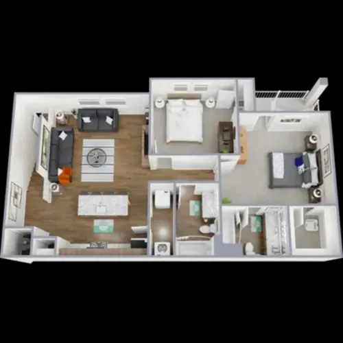 The Hudson at Orchard Park Lubbock FloorPlan 7
