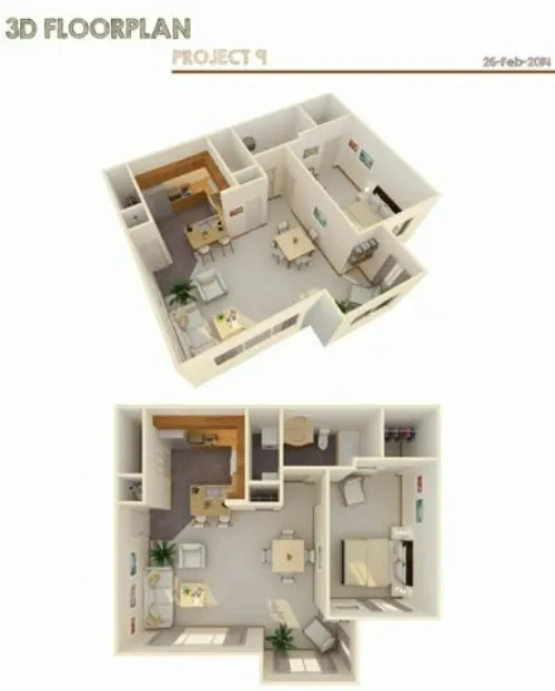 The Icon at Lubbock FloorPlan 3