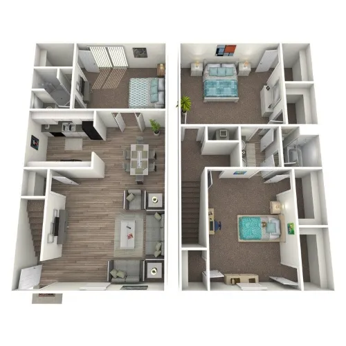 The Jackson San Antonio Floorplan 4