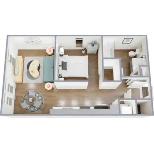 The Josephine San Antonio Floorplan 2